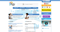 Desktop Screenshot of chu-limoges.fr